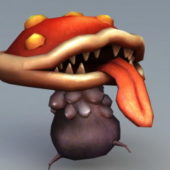 Anime Mushroom Monster