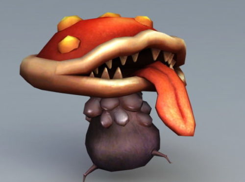 Anime Mushroom Monster