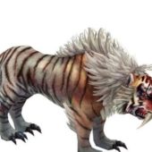 Mythical Tiger Game Character