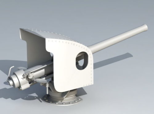 Navy Anti Aircraft Artillery Gun