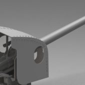 Navy Artillery Turret Gun