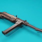 Submachine Gun Mp38 Nazi Army