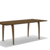 Norman Cherner Rectangular Table Furniture