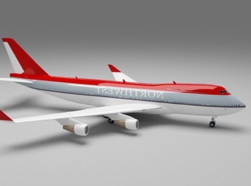 Northwest Airlines Plane Design