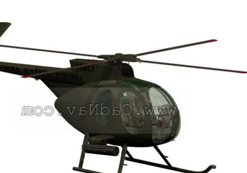 Army Oh-6a Light Observation Helicopter