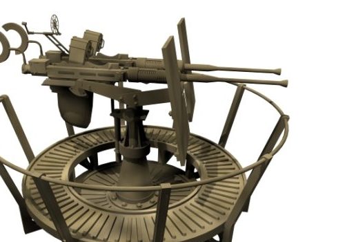 Military Oerlikon Aa Gun