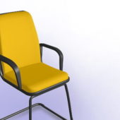 Office Furniture Cantilever Chair With Armrest