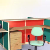 Office Furniture Cubicle Desk And Chair