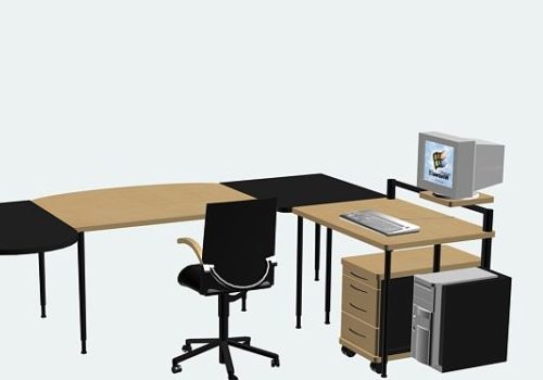 Office Wooden Desk Furniture