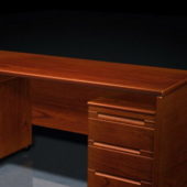 Office Desk Furniture With Cabinets