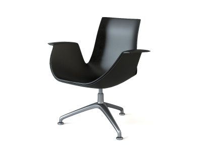 Leather Lounge Office Chair | Furniture