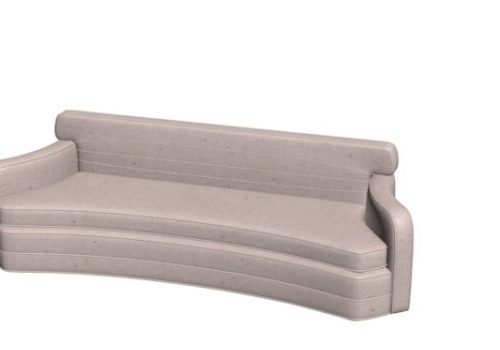 Modern Curved Cushion Couch | Furniture