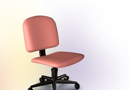 Office Furniture Pink Swivel Chair