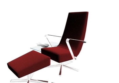 Office Reclining Chair With Ottoman | Furniture