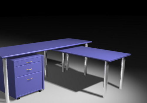 Office Furniture Table With Storage