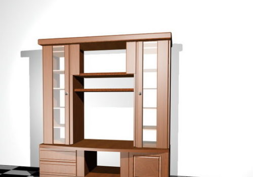 Office Furniture Wooden Wall Cabinet