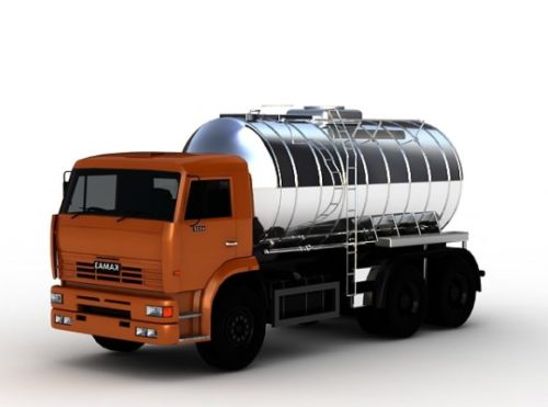 Vehicle Oil Tanker Truck