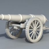 Vintage Artillery Cannon Weapon