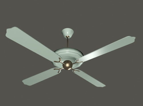 Old White Ceiling Fan Forhome