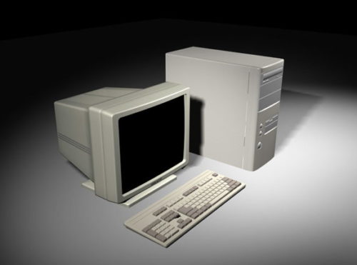 Old 1990s Computer