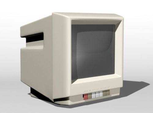 Old Crt Computer Monitor