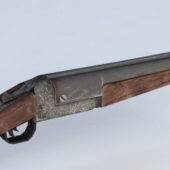 Gun Old Flintlock Pistol