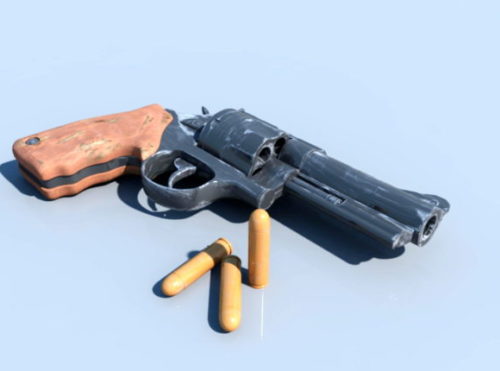 Weapon Old Revolver Gun