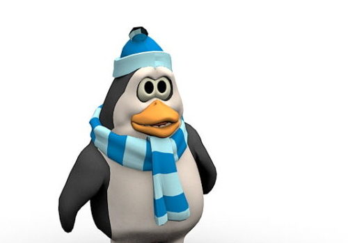 Old Penguin Cartoon Kid Toy | Animals