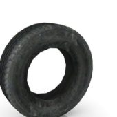 Car Old Rubber Tire