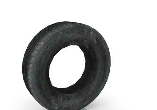 Car Old Rubber Tire