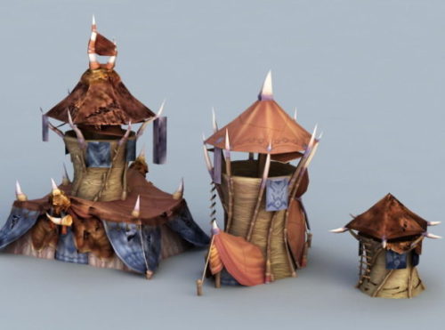 Game Orc Buildings