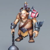 Orc Warrior Character