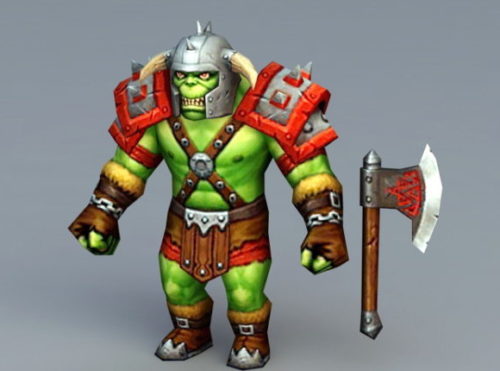 Orc Character Warrior Concept