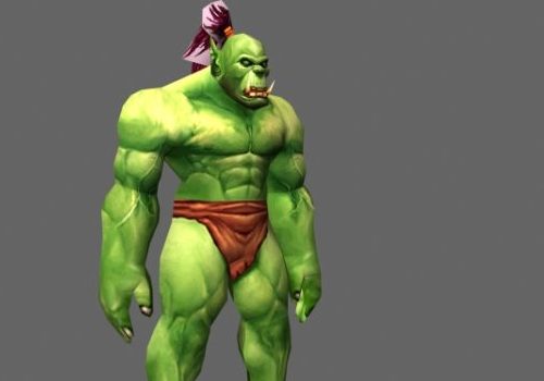 Orc Male Game Character | Characters