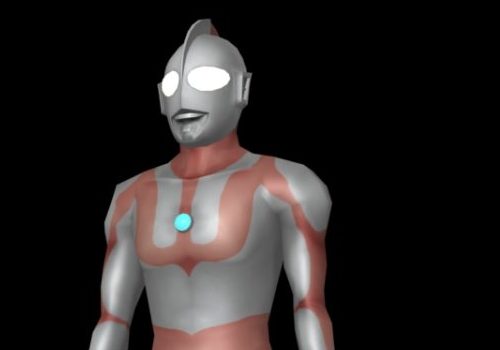 Character Ultraman Robot