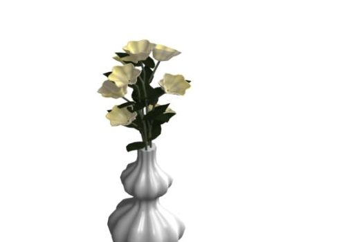 Garden Ornamental Vase Flowers