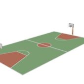Basketball Court Outdoor Building