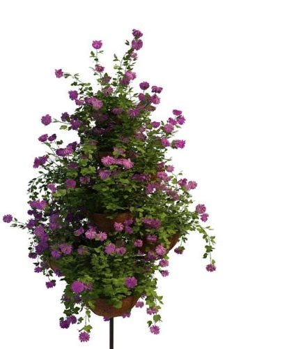 Outdoor Green Flower Pot