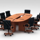 Conference Desk Furniture With Chairs