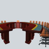 Office Oval Conference Room Furniture