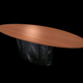 Home Furniture Oval Dining Table