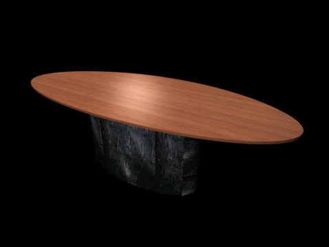 Home Furniture Oval Dining Table
