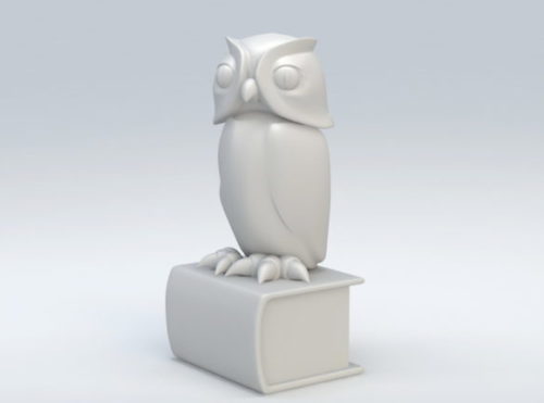 Statue Owl Figurine