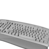 Pc Keyboard With Hand Rest