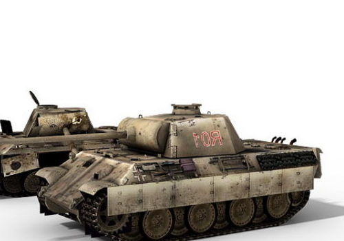 German Army Panther Tank