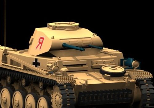 Military Panzer Ii Tank