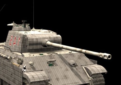 Military Panzer V Panther Medium Tank