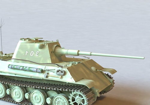 Military Panzer V Panther Tank