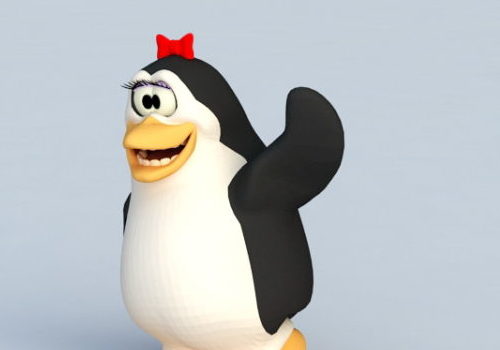 Emperor Penguin Cartoon Character