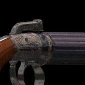 Pepper Box Revolver Gun